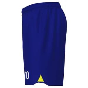 High Quality OEM Custom Logo Soccer Mens Shorts Gym Mesh Shorts - Image 4