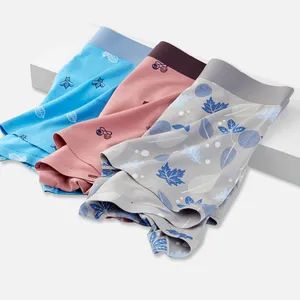 Men's Breathable Printing Pattern Design Boxer Briefs - Image 6