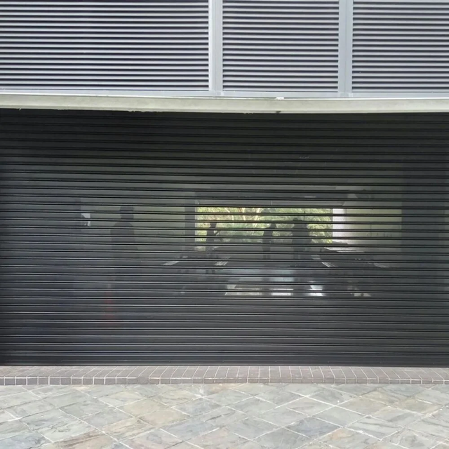 Galvanized Iron PERFORATED ROLLING SHUTTER Texture Perforated Power ...
