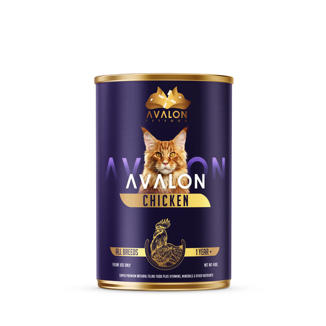 Avalon Chicken - Wet Cat Food Flavor Chicken Weight (kg) 410 G Brand Name Avalon - Image 1