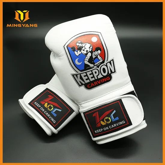 Custom Heavy Duty Gym Punching Microfiber Leather Boxing Gloves for Training - Image 5