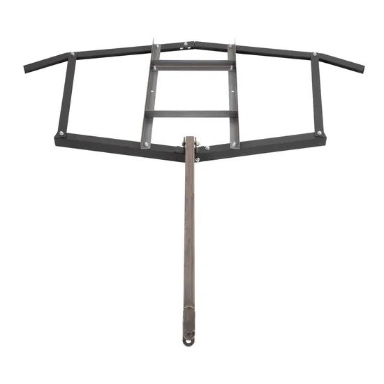 74 Inch Heavy-Duty Steel Drag Rake Suitable for Tractors Flat Rake Grader - Image 6
