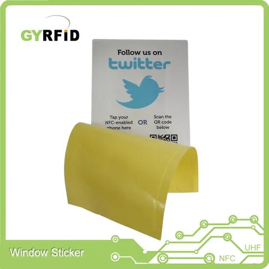 NFC Posters NFC Window Tag for Promotion (WSP) - Image 1