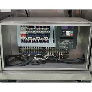 Semi-Automatic Square Bottle Bottle Inside Flushing Bottle Water Cleaning Drying Machine - Image 5