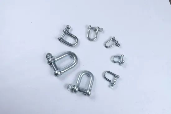 Us Type G210 Dee Shackle Chain Shackle Condition New Color OEM/ODM Model No. G209 Process Forged Usage Industrial HS Code - Image 3