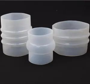 Lithium Factory with Large Diameter Silicone Soft Connection High Temperature Resistant Silicone Rubber Soft Connection Large Diameter Silicone Tube - Image 5