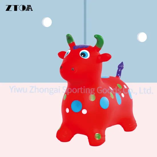 PVC Inflatable Animal Jump Toy Giraffe Customized Animal Height <1m Age 3-8 Years Trademark ZTOA Origin Yiwu China Standard Customized - Image 5