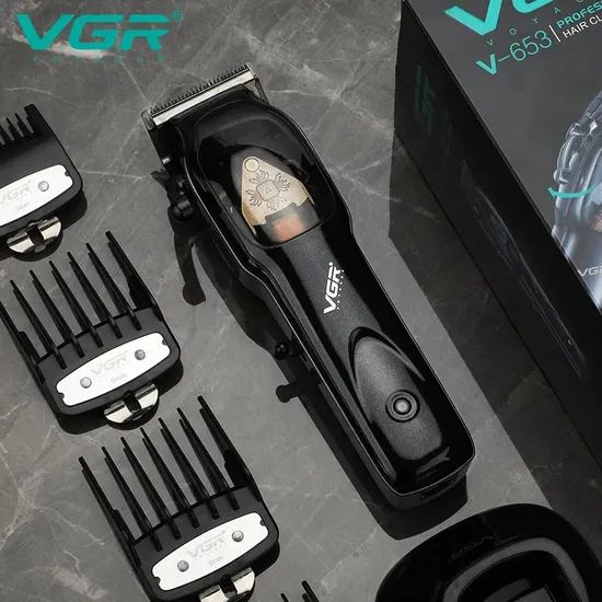 Electric LED Display Rechargeable Factory Price Men Professional Hair Clippers Trimmer - Image 2