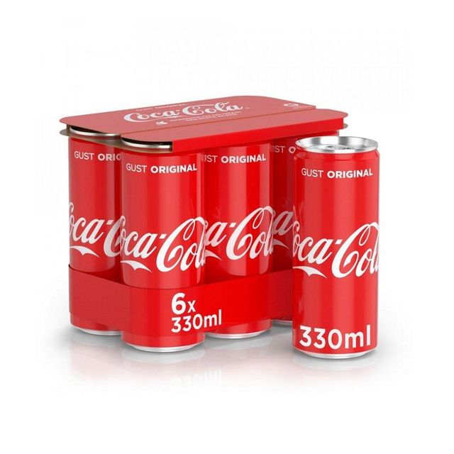 Coca Cola 330ml x 24 cans Coca-Cola 1.5 liter 500ml 20oz Bottles Original Classic Coke Soft Drinks - Image 1