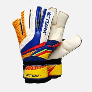 Custom Logo PRO Match Goalkeeper Gloves for Soccer MOQ 300pairs Gender Unisex Service OEM ODM Style Customized Buckle With - Image 1