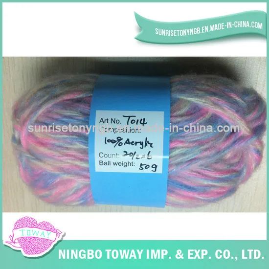 Hand Knitting Super Wash Red Acrylic Knitting Yarn Key Yarn Life Long Life Trademark Toway Size Customized Technics Knitted - Image 4
