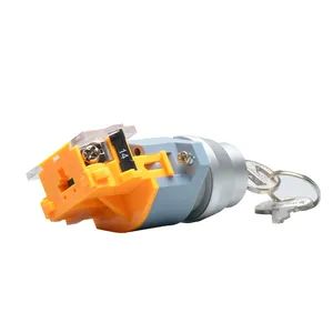 IP45 La110-A2-Y Push Buttons Switch Rotary Key Switch Brand Utl Color Grey Origin China Trademark UTL Type Composite HS Code 85318090 - Image 2