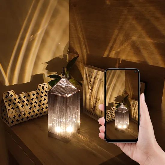 LED Color Changeable Crystal Candle Lanterns - Image 2