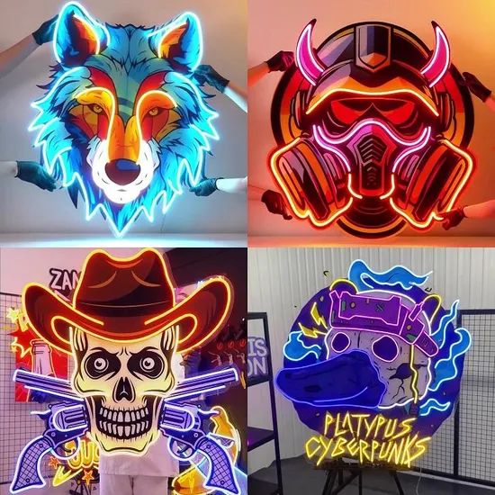 Customized 12V LED Silicon Acrylic Neon Light Flexible Strip Light Logo Customization - Image 5