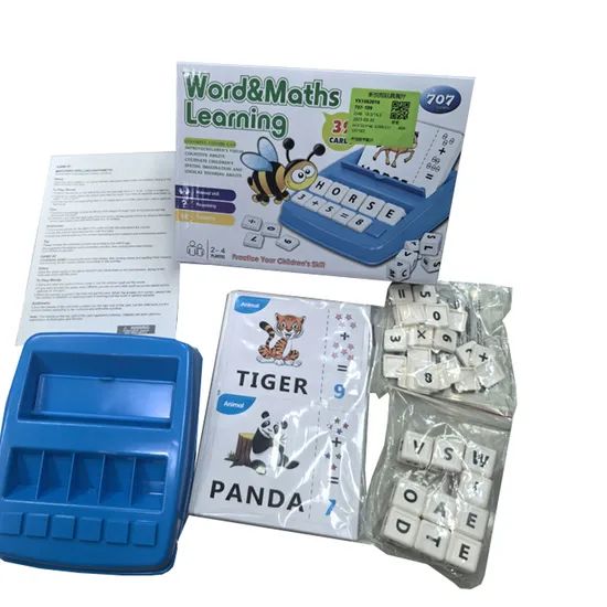Word Math Learning English Word Learning Fantasy Board Games Dice Game Matching Game - Image 3