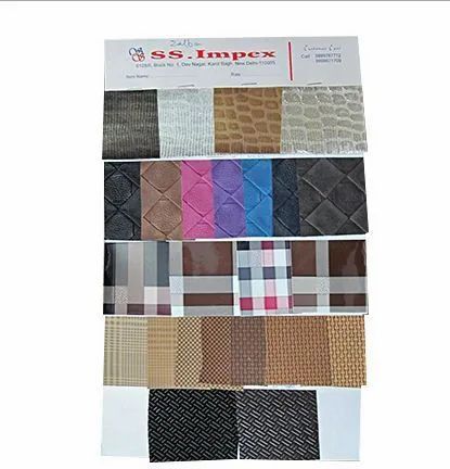 Artificial PU Leather Texture Perfect Finish Available Shades Numerous Shades Available Designs Numerous Designs And - Image 1