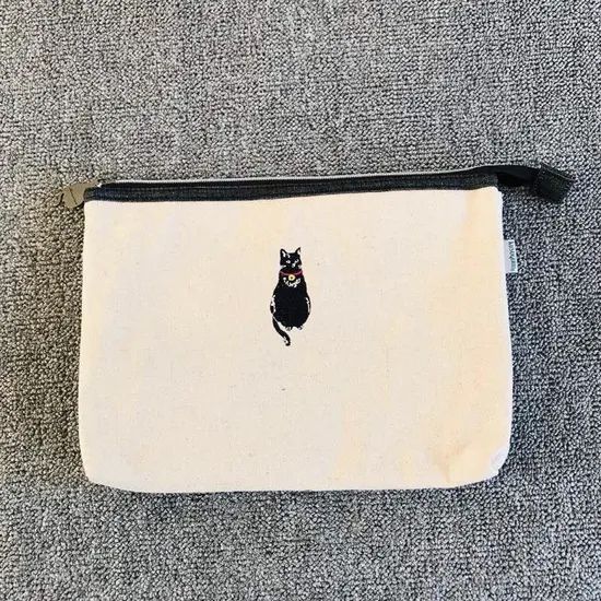 Blue Denim Cat Wallet Trademark / Origin China Model NO. Erin Material Canvas Specification / Size Customizable Logo - Image 3
