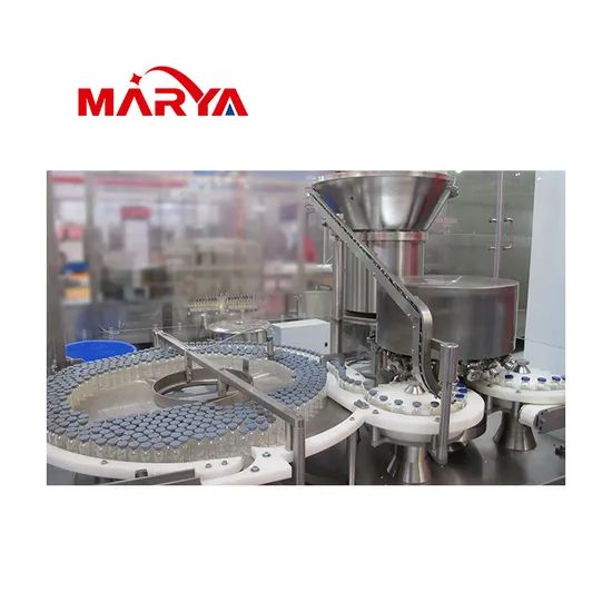 Marya Sterile Injection Vial Filling Machine 380V 1000-36000bph 99.9% ...