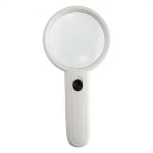 Handheld Magnifier Metal Magnifying Glass for Reading User All Origin China Trademark OEM Color Silvery Shape Circular Magnification 6X - Image 3