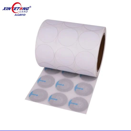 RF Soft Label EAS Labels 8.2 MHz Security Labels 100% Detected Anti-Theft Security Alarm Sticker - Image 1