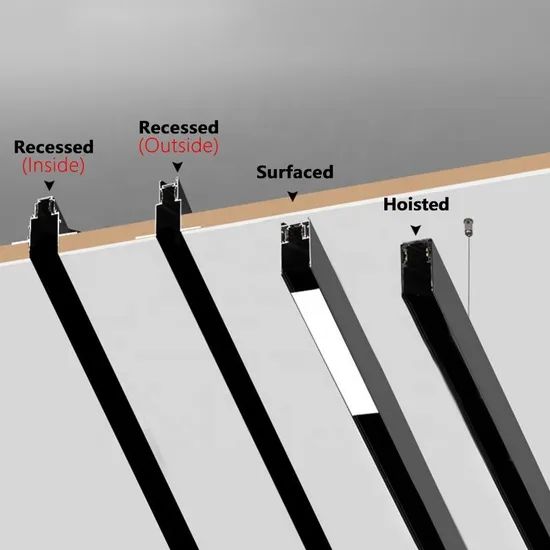 New Design Indoor 48V Aluminium Profiles Magnet Linear Track Lighting System LED Magnetic Ceiling Light for Stretch Ceilings - Image 2