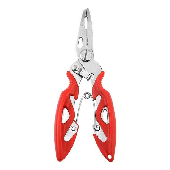 Alloy 50g Fishing Pliers Mini 20cm TwistingCutting Straight 1Y SafetyLock Case - Image 2