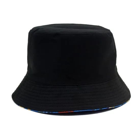 Capfix Formal Chrome Yellow/Deep Yellow Men Reversible Graphic Bucket Hats - Image 1