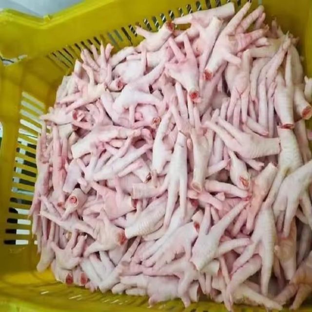 Wholesale Halal Organic Frozen Chicken Feet & Paws with Vitamins Box Packaging USA Origin Food Grade chicken paws - Image 1