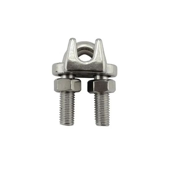 Hot Sale Stainless Steel U. S Type Galv Malleable Wire Rope Clips for Riggings - Image 1
