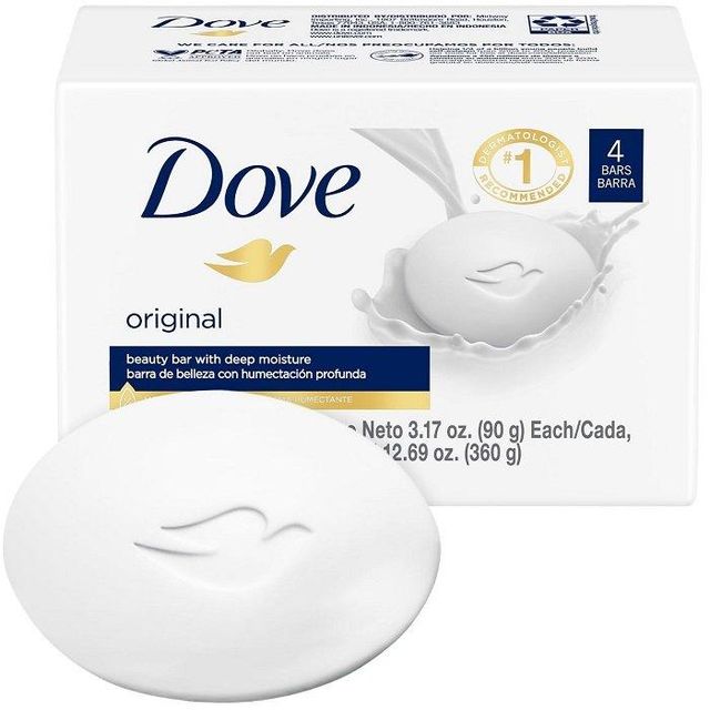 Organic Style Dove Soap Hydrating Cleansing Bar For Gentle Daily Bath And Skin Nourishment - Image 3