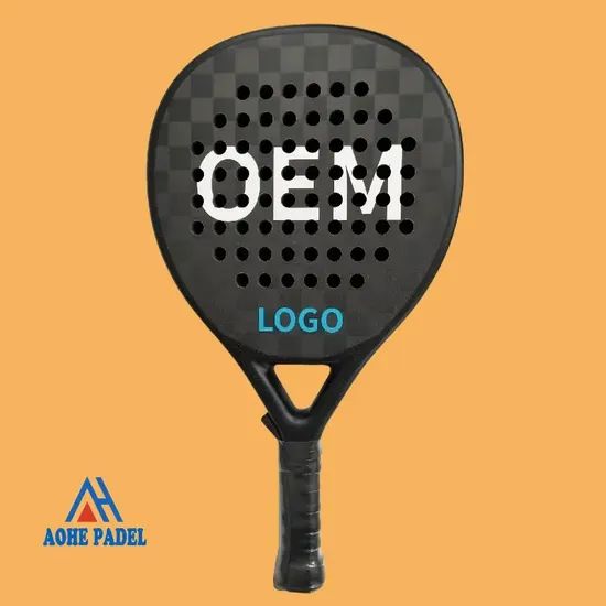 Factory Tennis Padel Racquets Custom Carbon Fiber Light Weight Padel Racket - Image 2