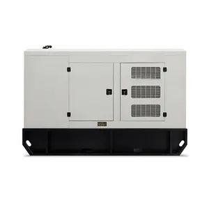 Soundproof Canopy Enclosed Diesel Generator Set with Professional Noise Reduction Design Easy Access Maintenance Doors and Integrated Fuel Tank for Outdoor Oper - Image 2