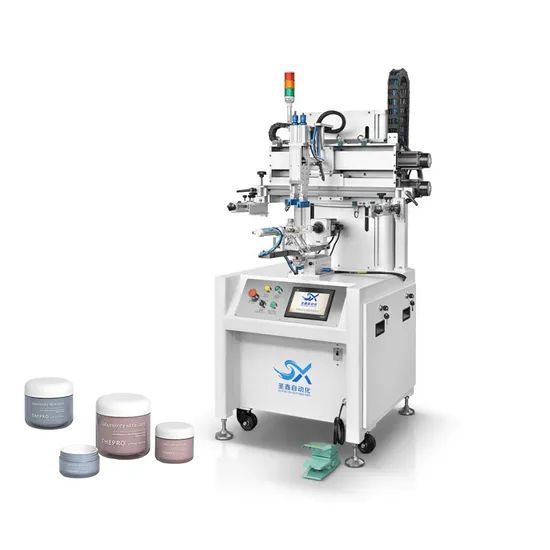 Semi-Automatic Servo Rotary Screen Printer for Perfume Bottle - Image 1