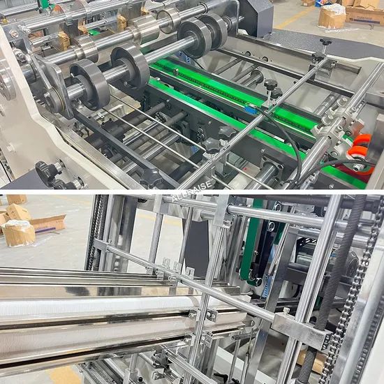 Factory Price Paper Carton Box Erecting Forming Machine Hamburger Box Making Machine - Image 3