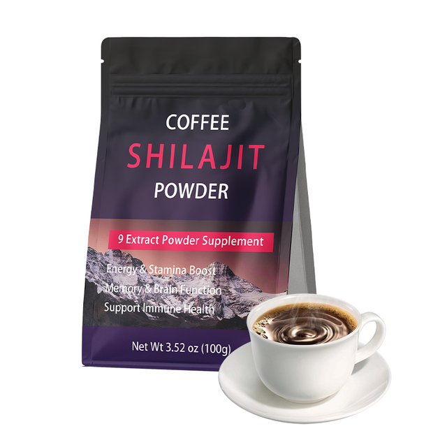 Superfoods Focus Memory Energy Shilajit Mushroom Instant Coffee Alternative Mix Nad Shilajit Mushroom Coffee - Image 5