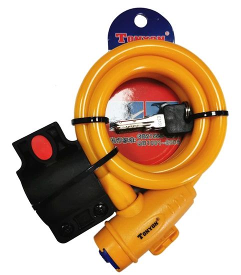 Bike Key Lock Bike Lock Steel Cable Lock Origin China Brand Tianjiu Trademark tianjiu Model NO. TJ-SZ-28 Door Lock Part Lock - Image 4