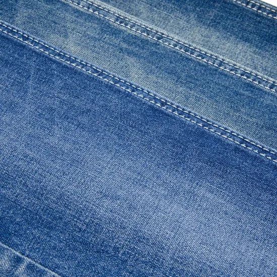 Premium 60%Cotton Polyester Viscose Denim Fabric for &Denim Jeans Women - Image 1