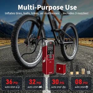 Versatile Car Home Tyre Inflator for Cars Bikes and Sports Equipment Use - Image 4