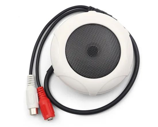 Metal High-Fidelity Pure Sound Monitor Microphone Audio for CCTV Surveillance System - Image 6