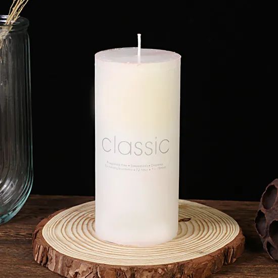Decorative Pillar Candles White Circle Round Color White Model NO. SF Origin China Size Any Size Shape Cylinder Function Lighting - Image 6
