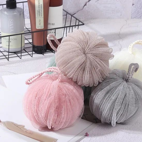 Bath Shower Bath Sponge Shower Loofahs Balls 60g for Body Wash Bathroom Men Women Mesh Net Brush Pouf Bath Shower Ball - Image 2