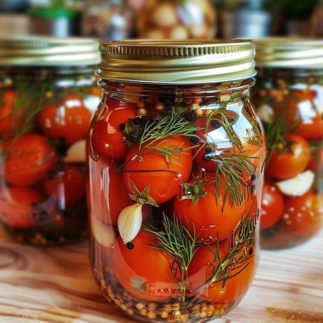 Pickled cherry tomatoes  Shelf Life 2 years Certification HACCP Brand Name Green Thunder or Customers’ private - Image 4