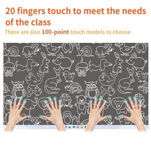 Interactive Boards For Schools 55 65 75 86 98 110 Inch Smart Interactive Board Whiteboard 75 Android Windows Interactive Boards - Image 3
