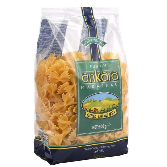 Enriched Farfalle Wholesale - 100% Durum Wheat - Spaghetti Pasta Grain Products - Private Label - Fresh Stocks - OEM Bulk Sale - Image 2