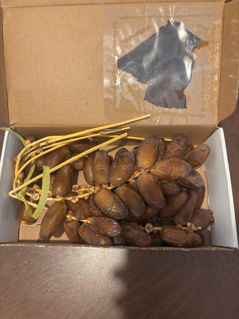 fresh dates deglet nour Available formats:  500g carton 1 kg carton 2 kg carton  Packaging: Premium gift box  retail - Image 4