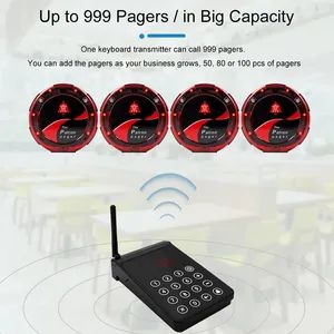 New Catel Restaurant Coaster Pager / Wireless Calling System /Paging System - Image 2