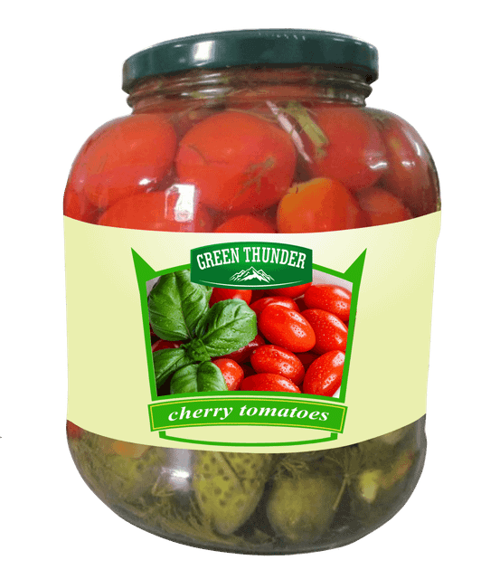 Pickled Mix Cucumber And Cherry Tomatoes Shelf Life 2 years Certification HACCP Brand Name Green Thunder or Customers’ private - Image 3
