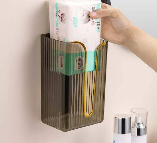 Clear Tissues Boxes Polyester Resin Tissue Box with Cove OEM Allow Origin China Style Classic Trademark OEM Model NO. - Image 5