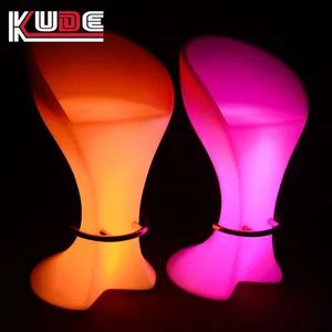 Bar Chairs and Table Garden for Kitchen Hotel MOQ 10 PCS Color RGBW Style Modern Condition New Folded Unfolded HS Code 94037000 - Image 3