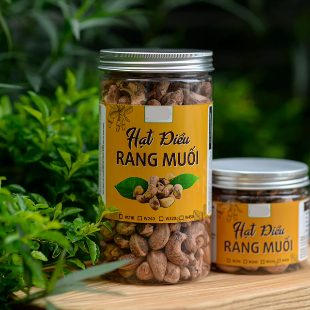 Premium Quality Crunchy Salted Roasted Cashews W240 500g Raw Processed from Vietnam Common Cultivation Type Packed in Pet Jar - Image 5